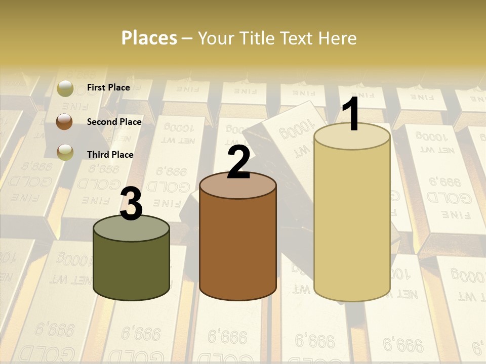 Dubai Gold PowerPoint Template