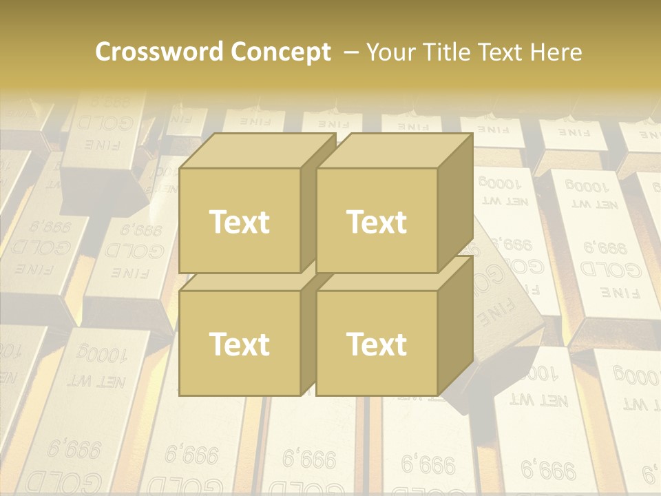 Dubai Gold PowerPoint Template