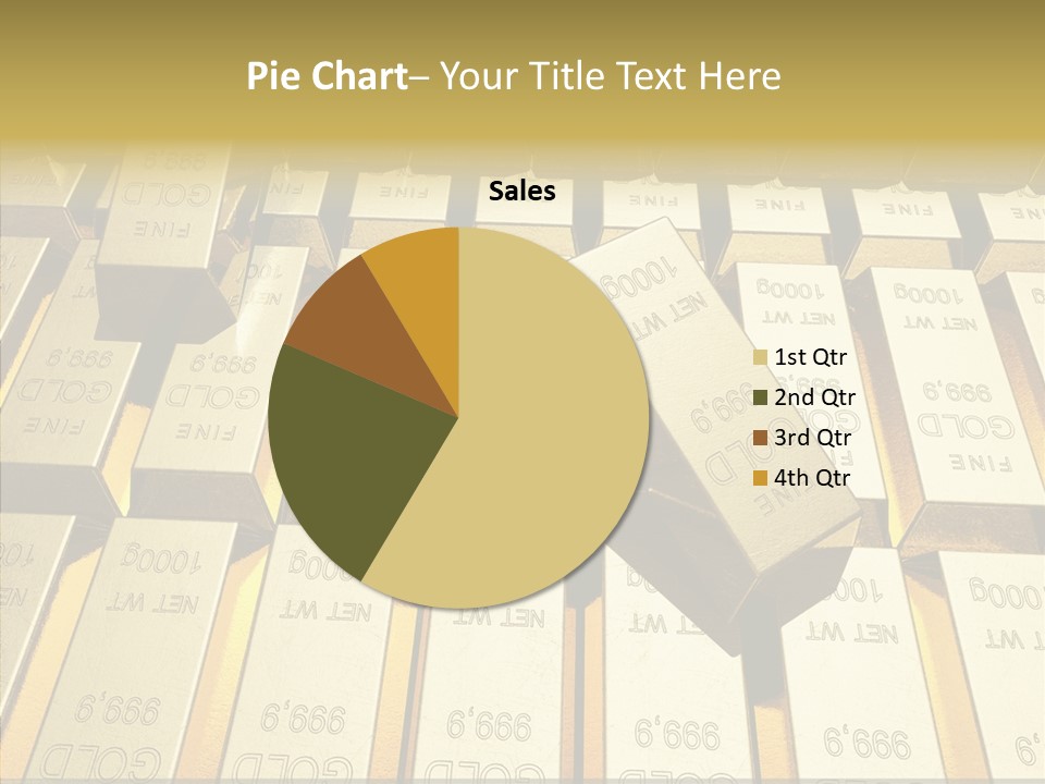 Dubai Gold PowerPoint Template