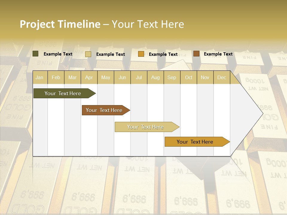 Dubai Gold PowerPoint Template