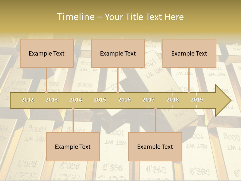 Dubai Gold PowerPoint Template
