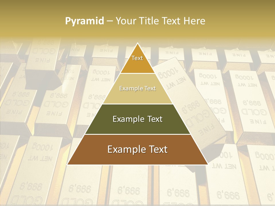 Dubai Gold PowerPoint Template