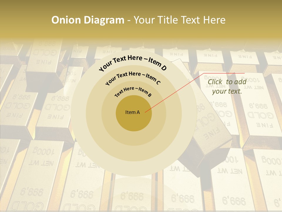 Dubai Gold PowerPoint Template