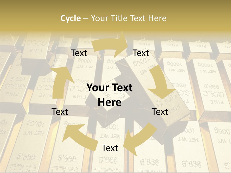 Dubai Gold PowerPoint Template