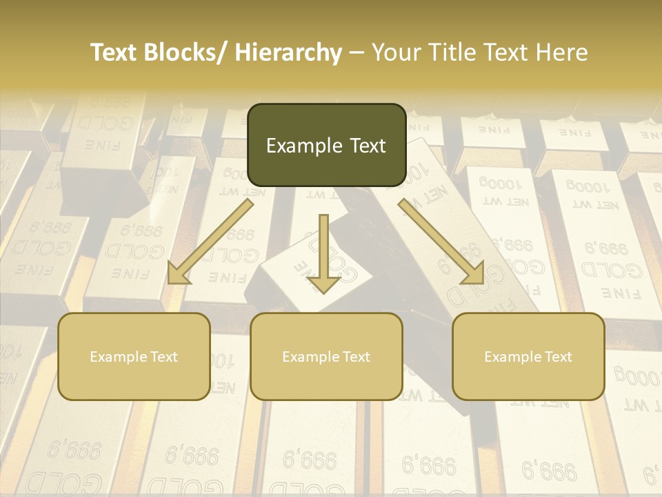 Dubai Gold PowerPoint Template