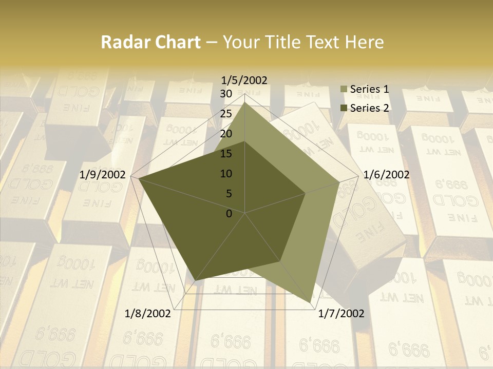 Dubai Gold PowerPoint Template