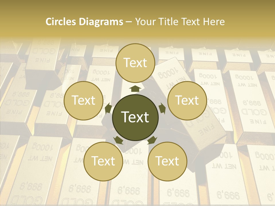 Dubai Gold PowerPoint Template