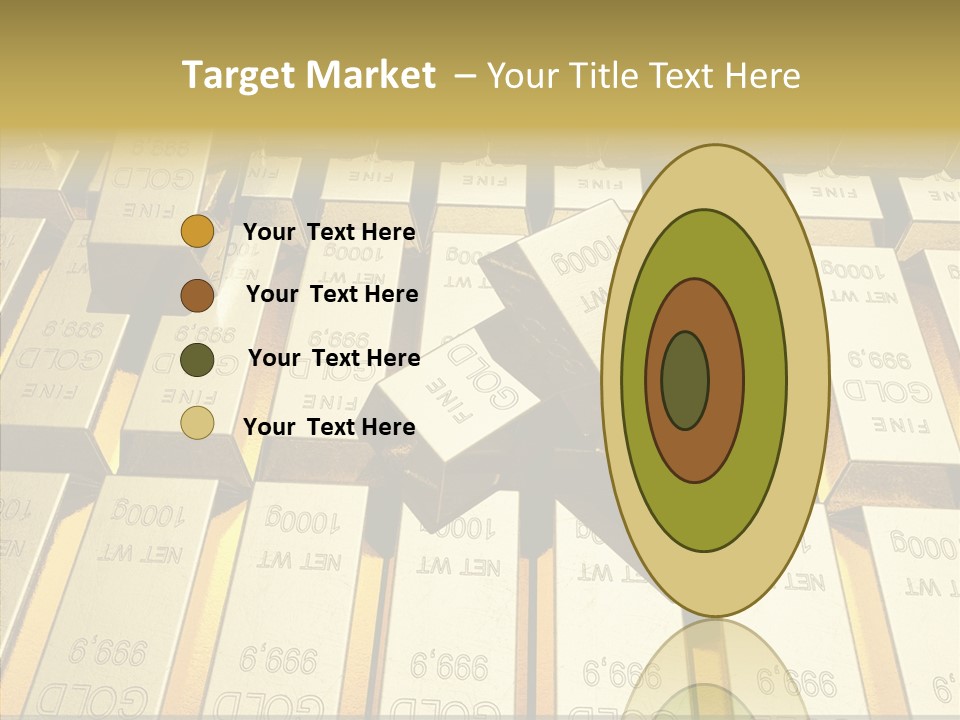 Dubai Gold PowerPoint Template