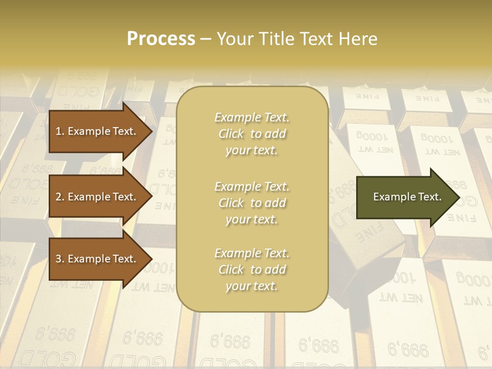 Dubai Gold PowerPoint Template