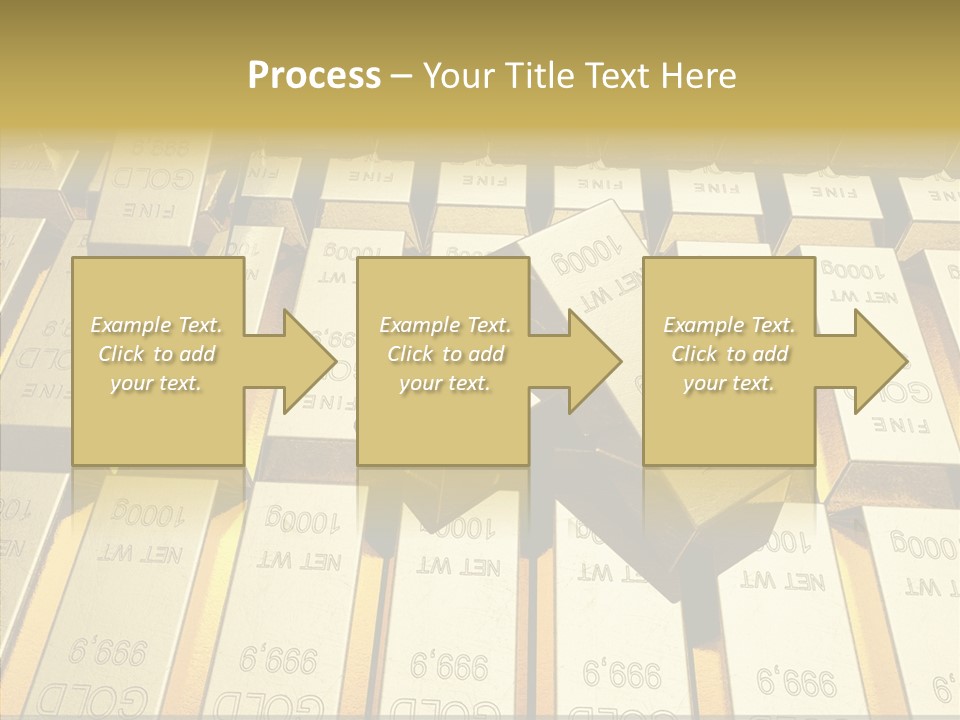 Dubai Gold PowerPoint Template