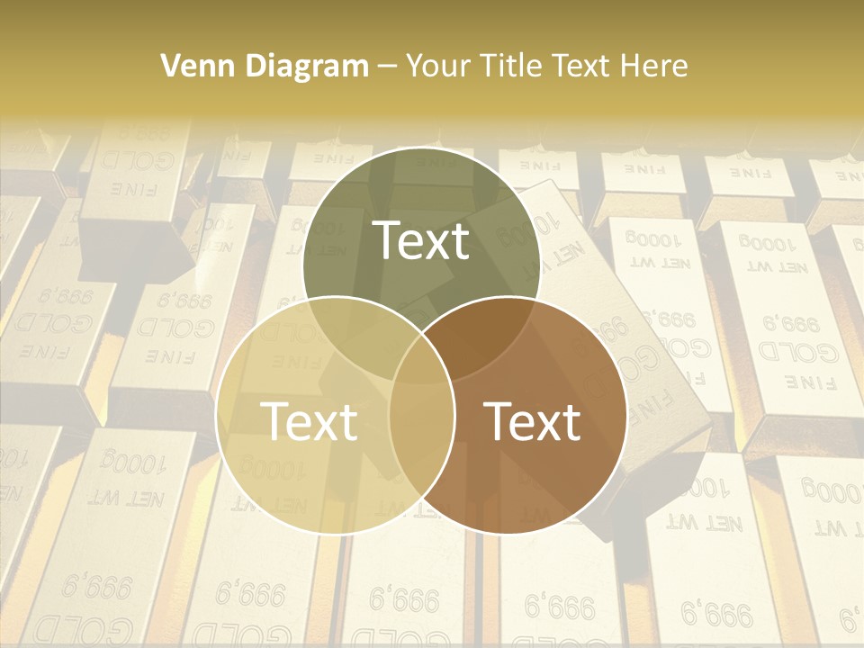 Dubai Gold PowerPoint Template