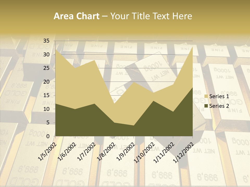 Dubai Gold PowerPoint Template
