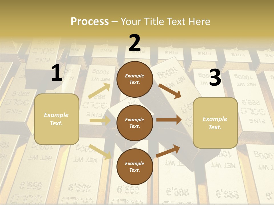 Dubai Gold PowerPoint Template
