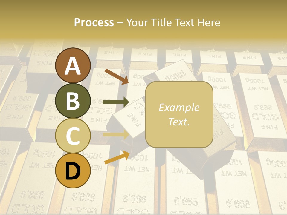 Dubai Gold PowerPoint Template