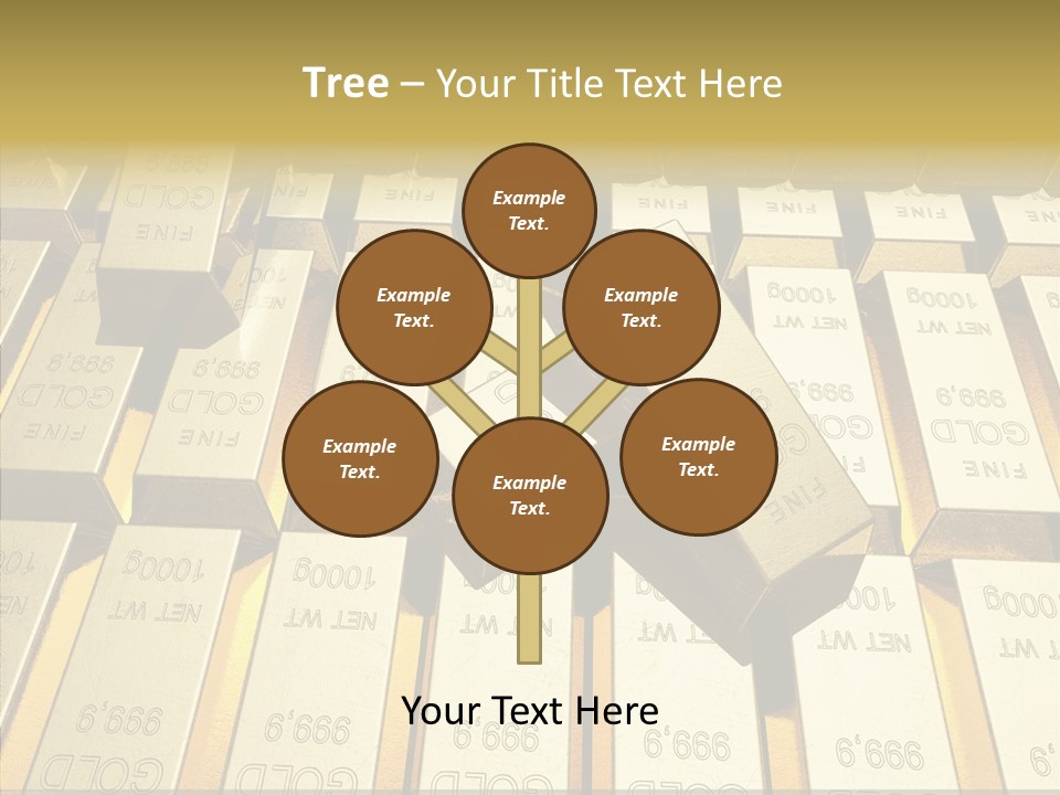 Dubai Gold PowerPoint Template