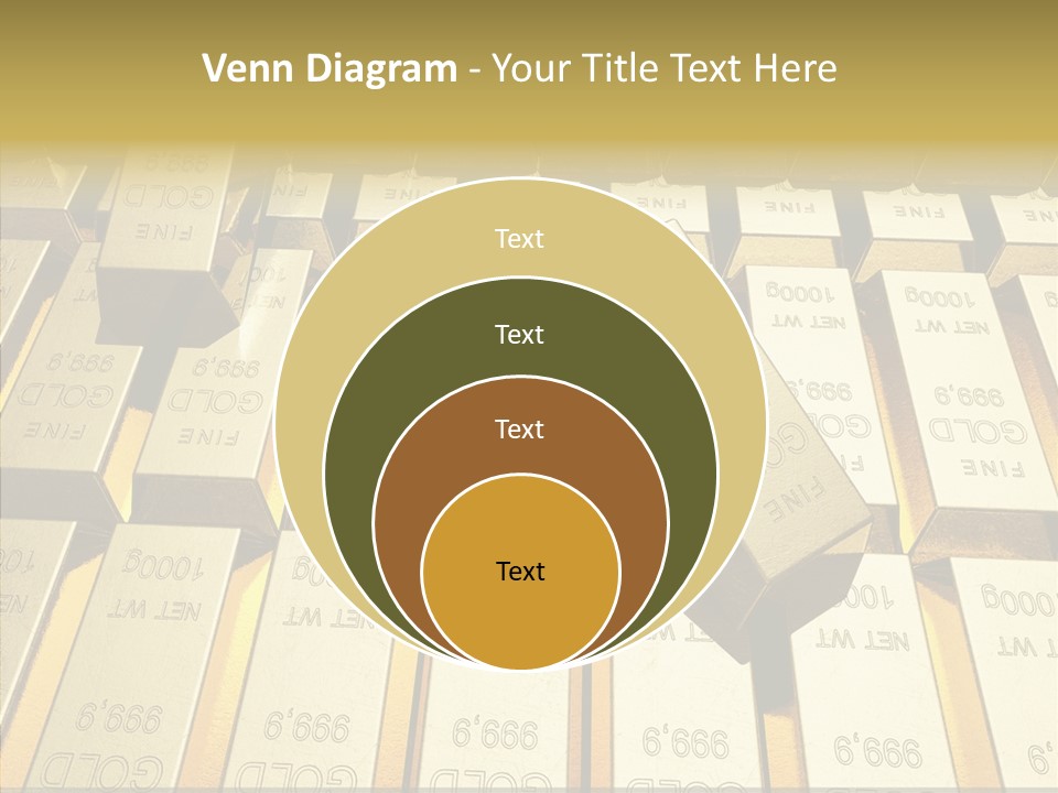 Dubai Gold PowerPoint Template