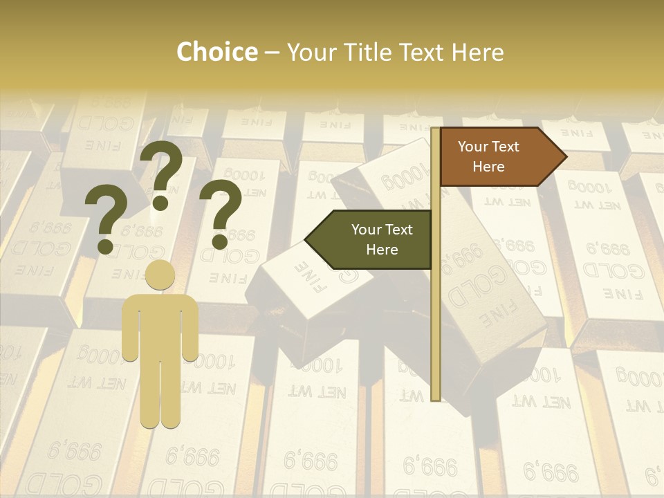 Dubai Gold PowerPoint Template