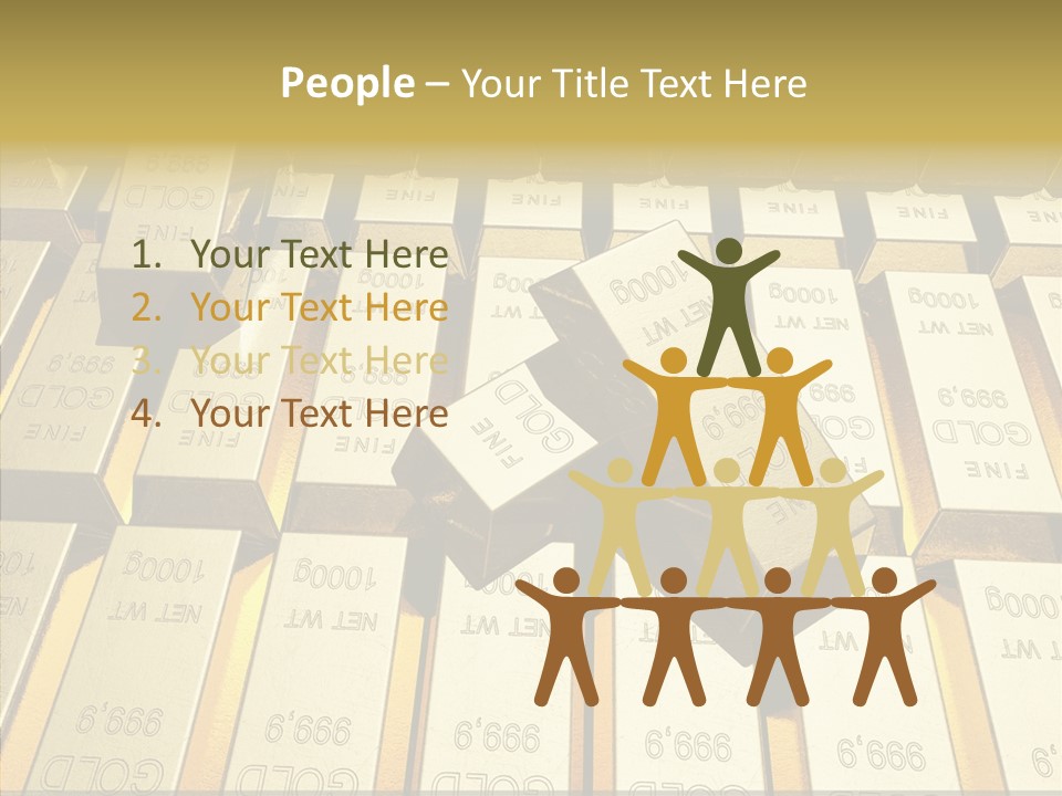 Dubai Gold PowerPoint Template