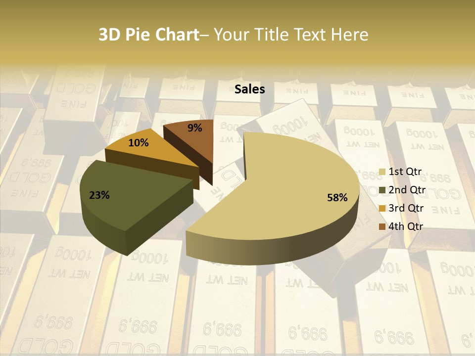 Dubai Gold PowerPoint Template