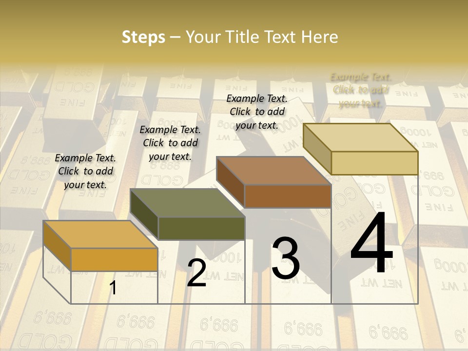 Dubai Gold PowerPoint Template