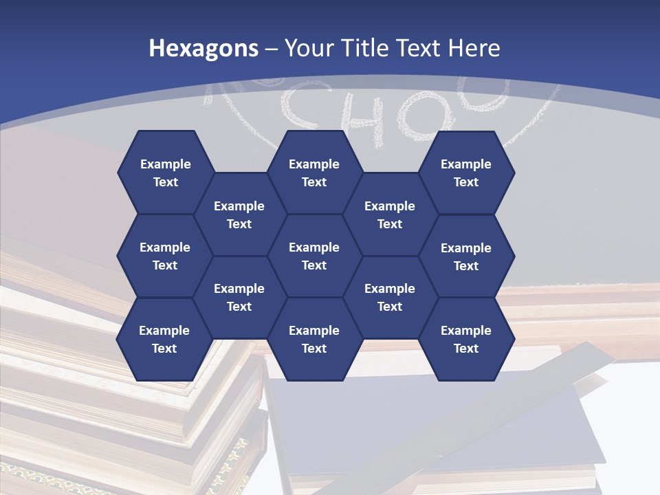 Pen Green Board PowerPoint Template