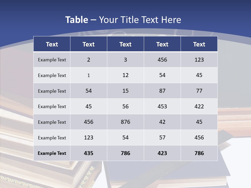 Pen Green Board PowerPoint Template