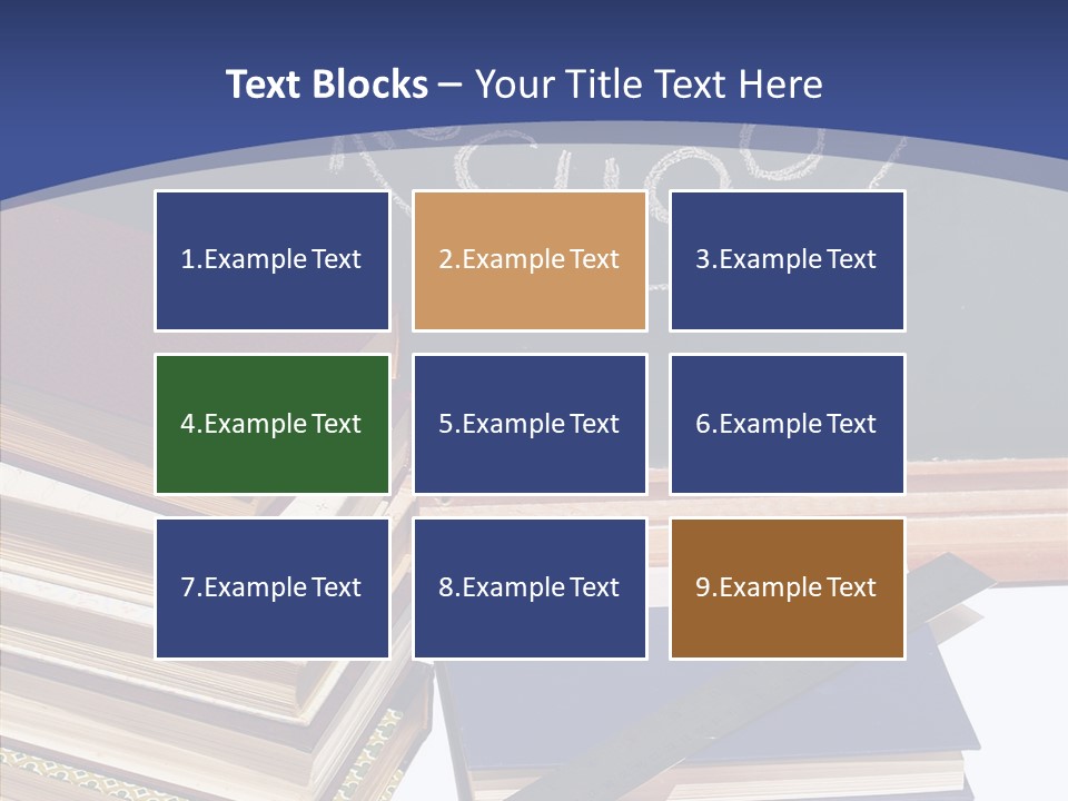 Pen Green Board PowerPoint Template