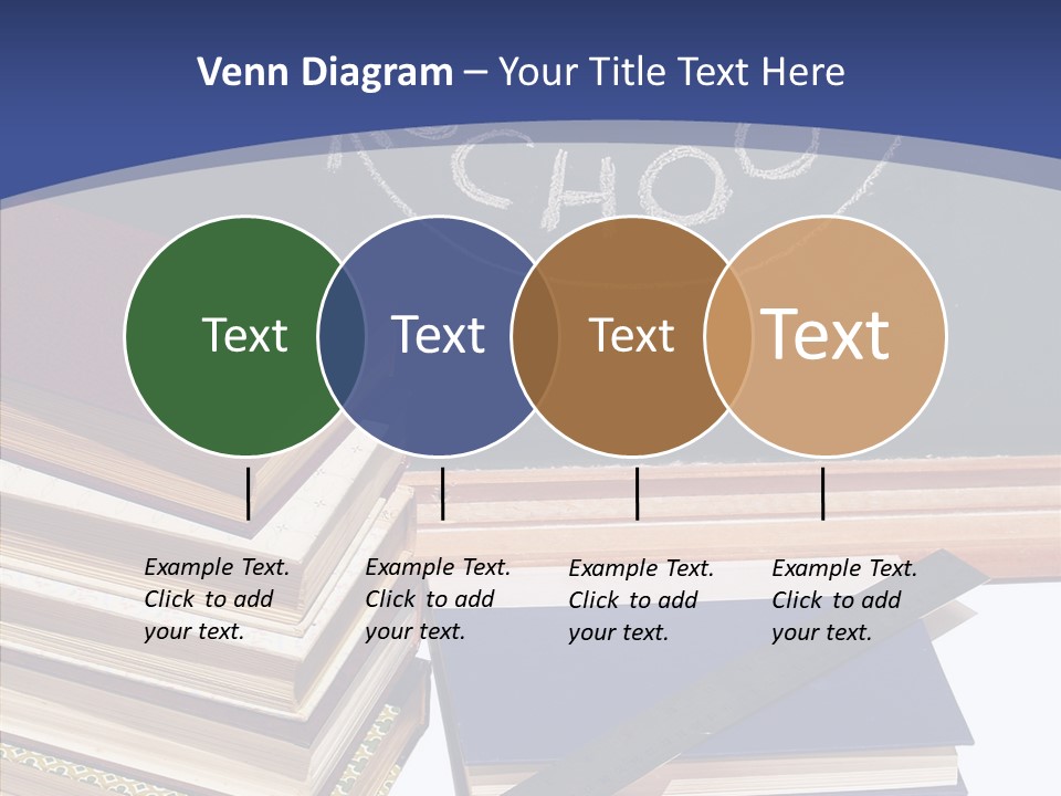 Pen Green Board PowerPoint Template
