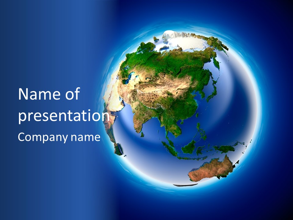 Real Earth PowerPoint Template