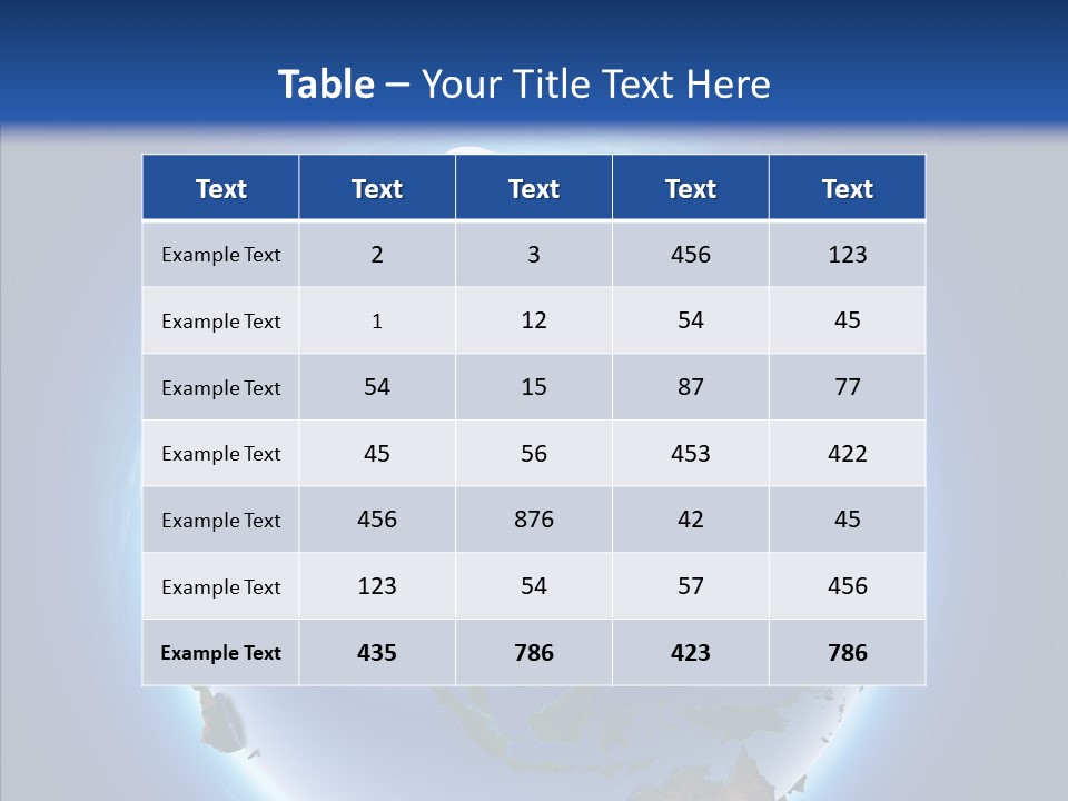 Real Earth PowerPoint Template