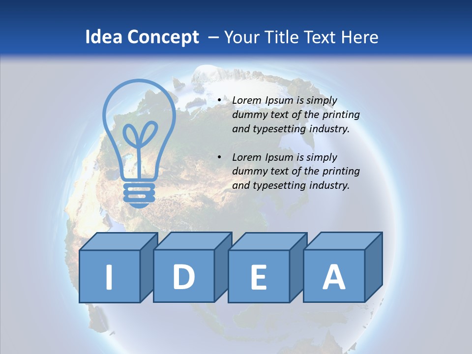 Real Earth PowerPoint Template