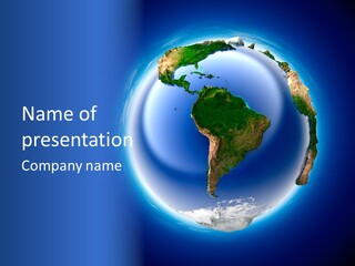 Brazil Ocean Sahara PowerPoint Template