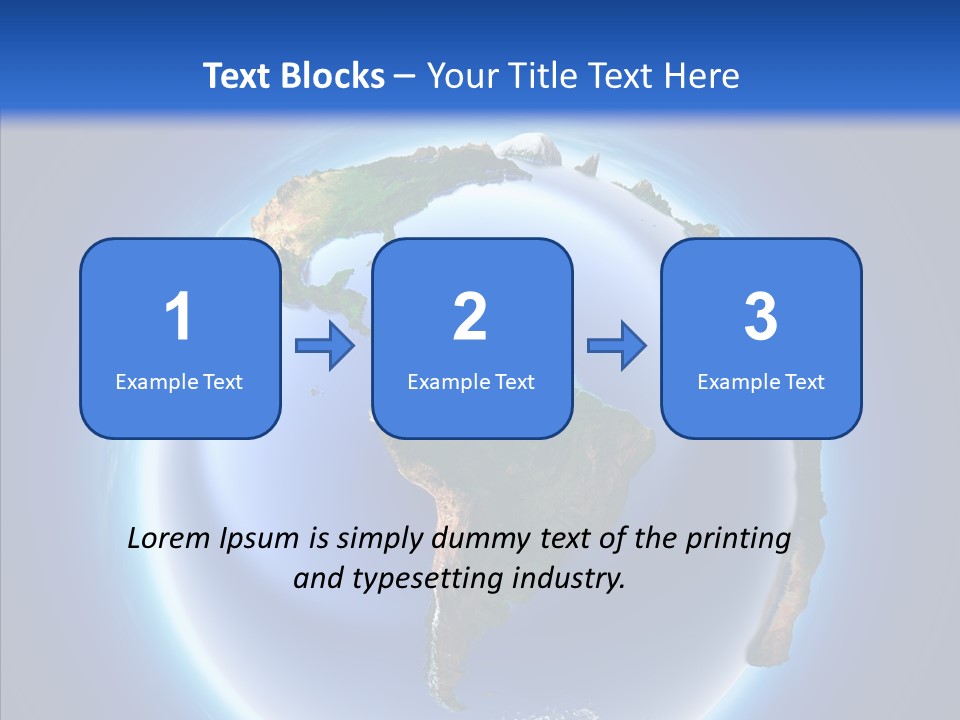 Brazil Ocean Sahara PowerPoint Template