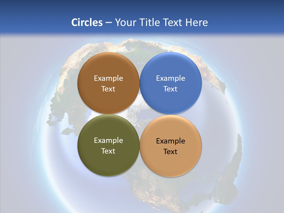 Globe Relief PowerPoint Template