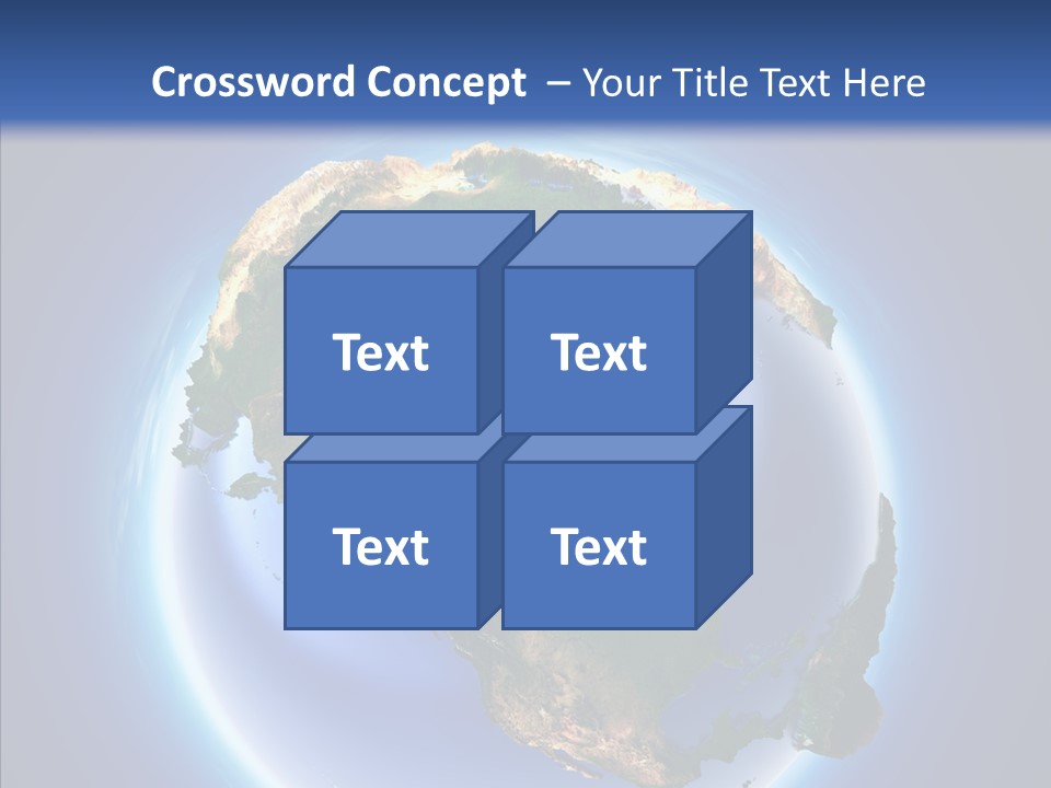 Globe Relief PowerPoint Template