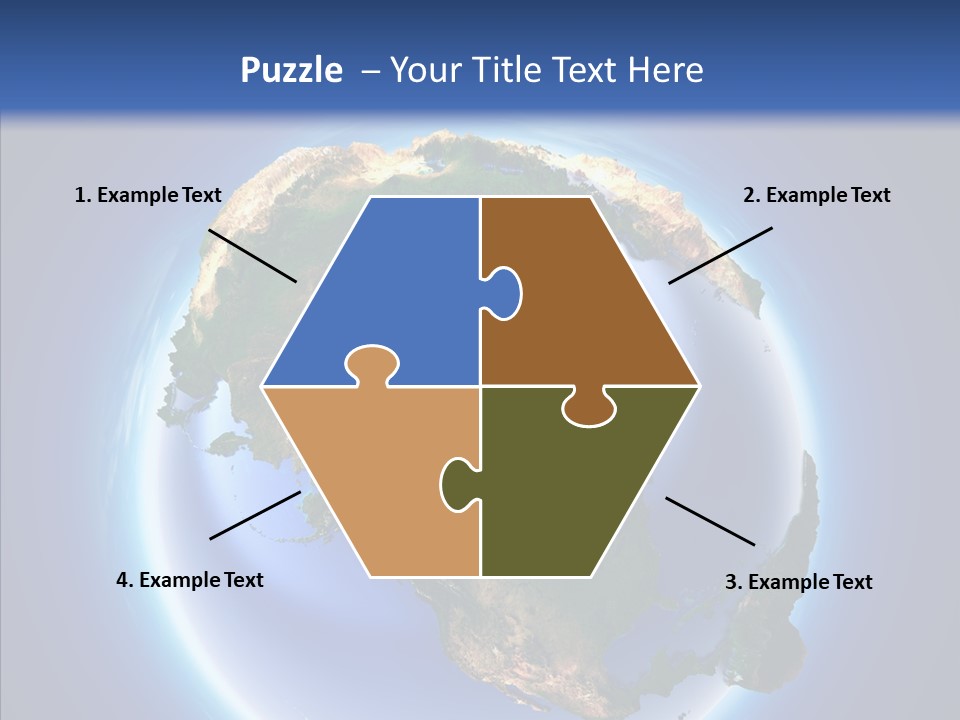 Globe Relief PowerPoint Template