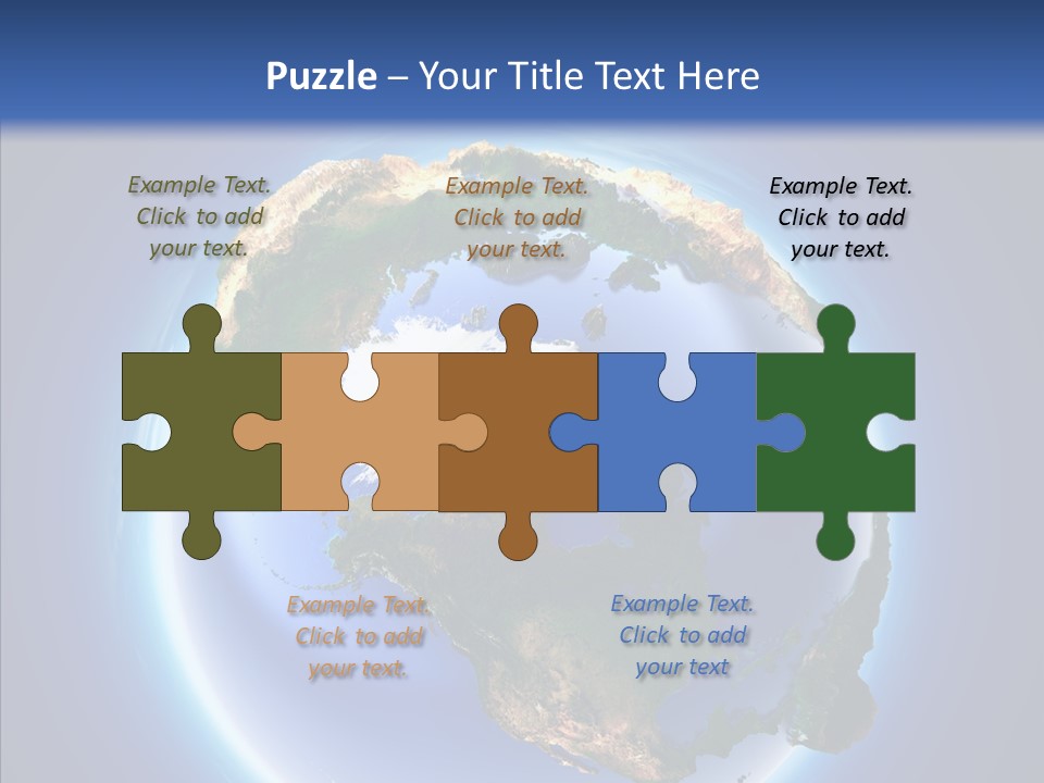 Globe Relief PowerPoint Template