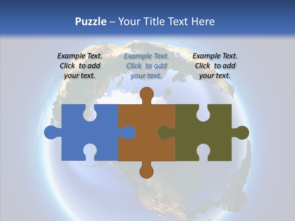 Globe Relief PowerPoint Template