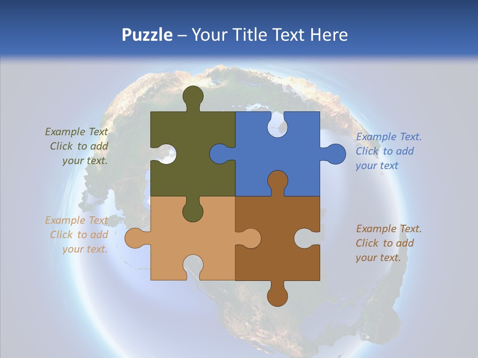 Globe Relief PowerPoint Template