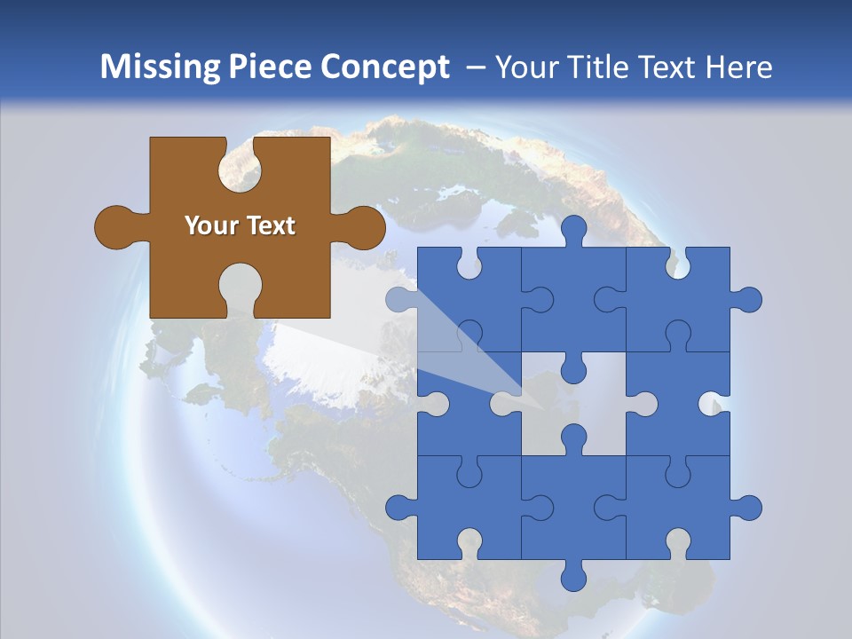 Globe Relief PowerPoint Template