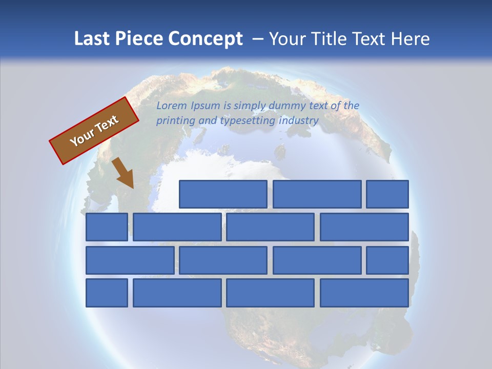 Globe Relief PowerPoint Template