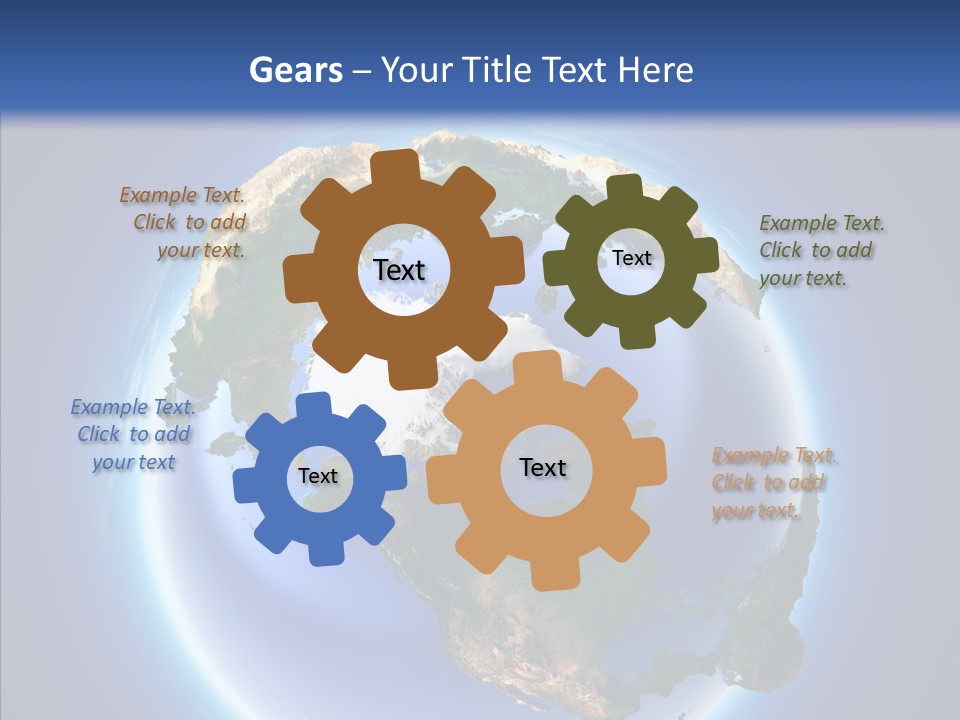 Globe Relief PowerPoint Template