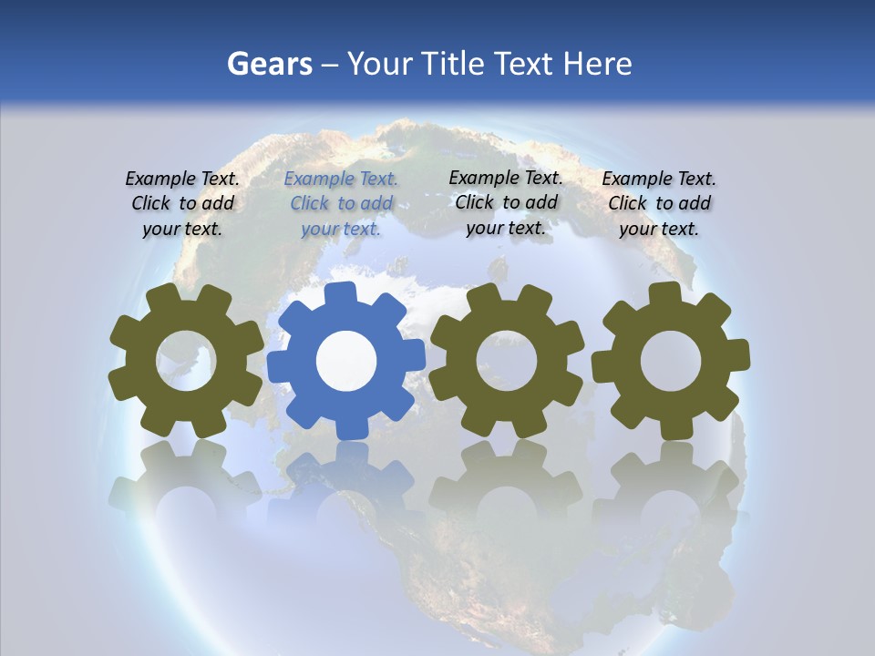 Globe Relief PowerPoint Template
