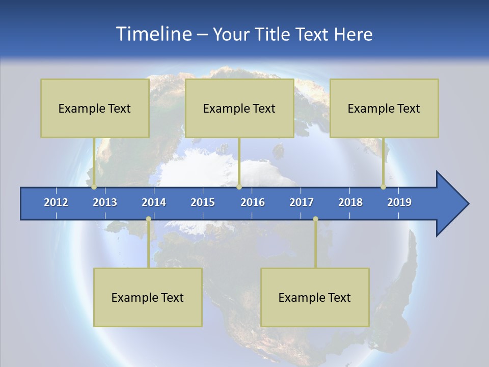 Globe Relief PowerPoint Template