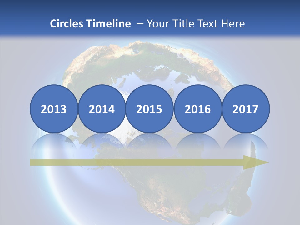 Globe Relief PowerPoint Template