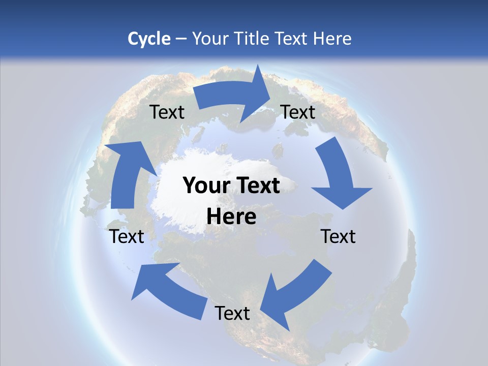 Globe Relief PowerPoint Template