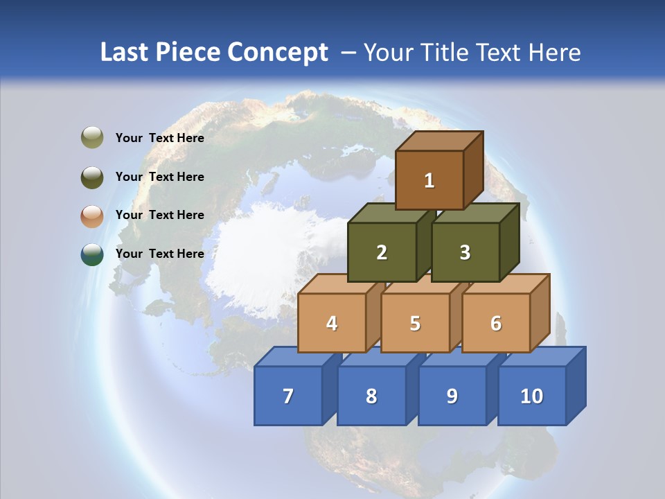 Globe Relief PowerPoint Template