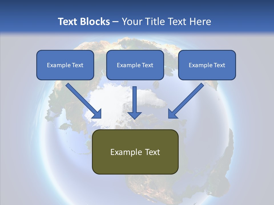 Globe Relief PowerPoint Template