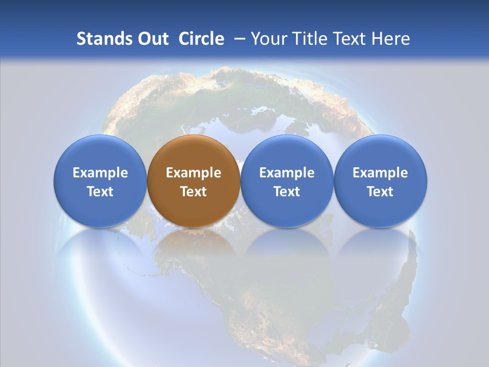 Globe Relief PowerPoint Template