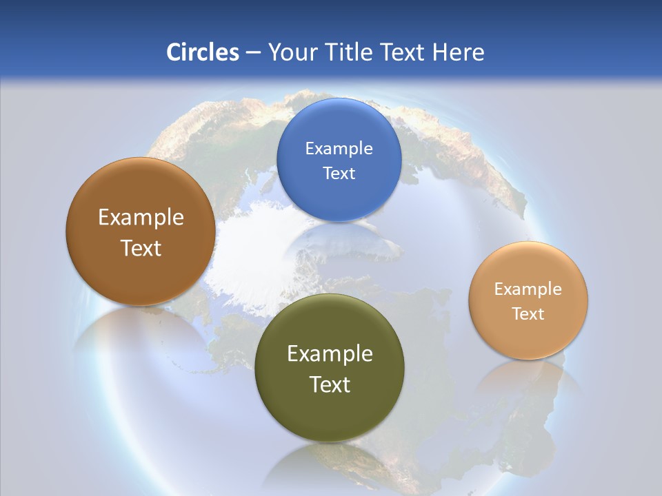 Globe Relief PowerPoint Template